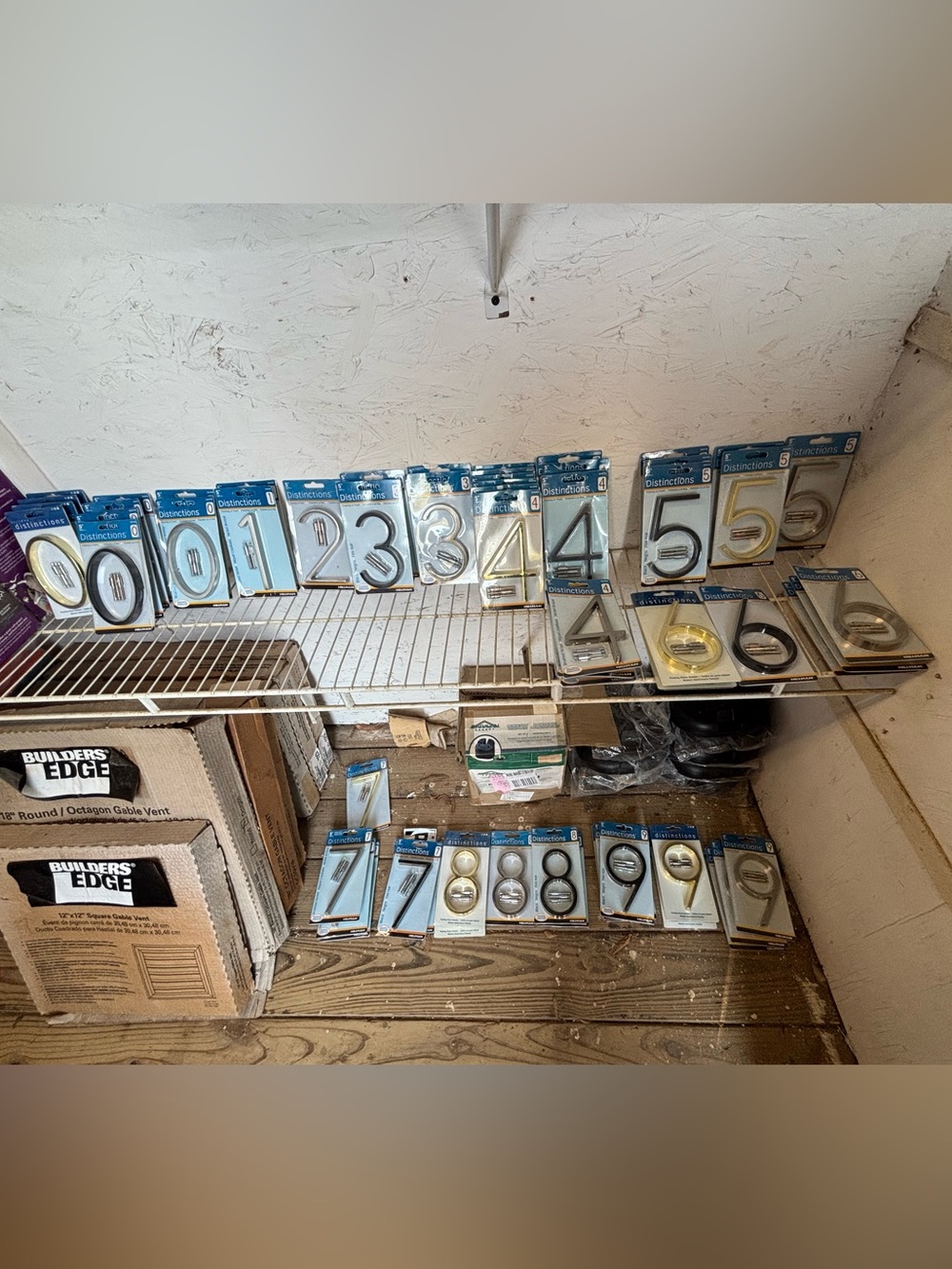 Hillman 5" Metal House Numbers